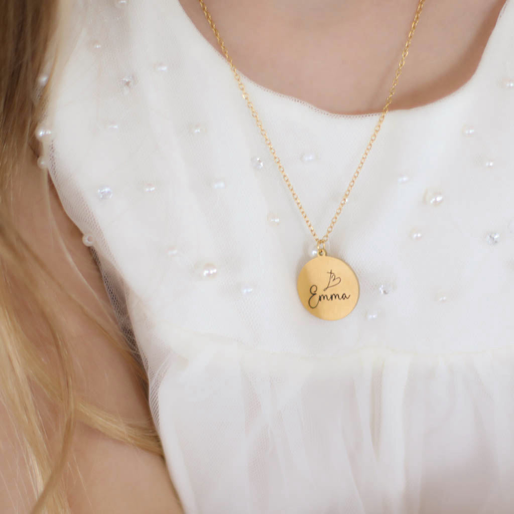 Edelstahlkette mit persönlicher Gravur