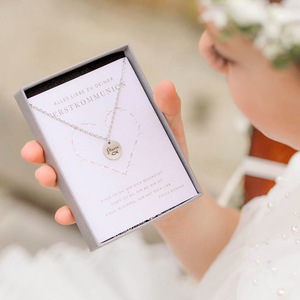 Edelstahlkette mit persönlicher Gravur