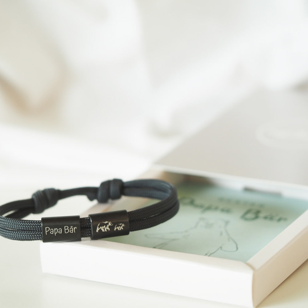 Segeltau Armband Papabär Vatertag