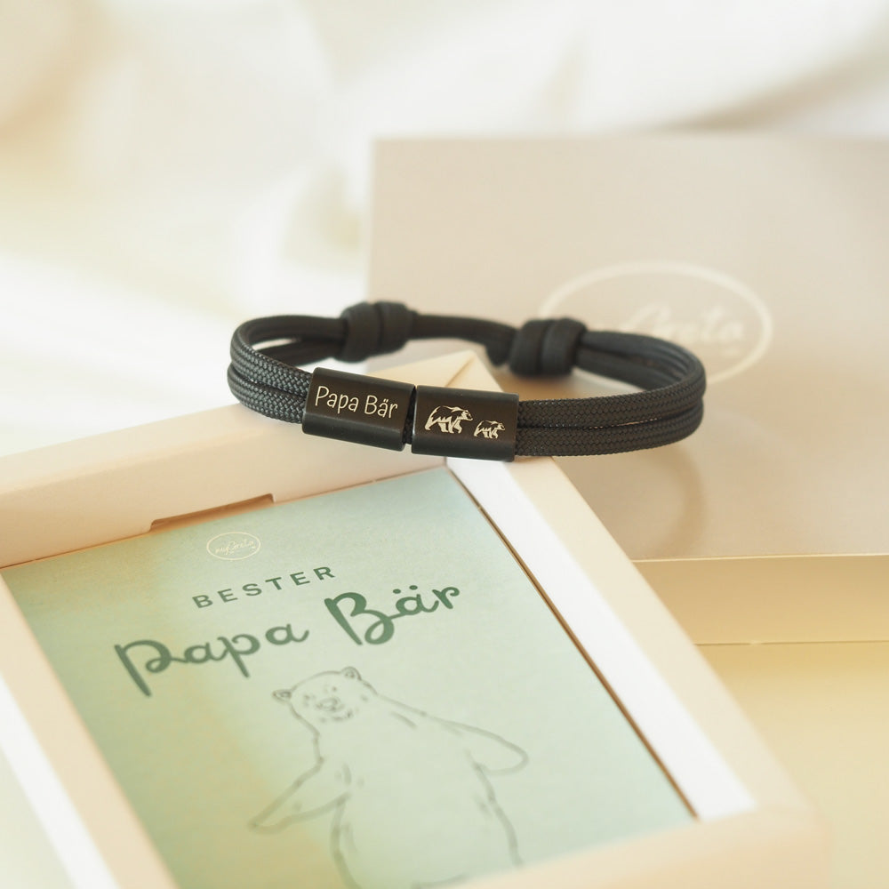 Segeltau Armband Papabär Vatertag