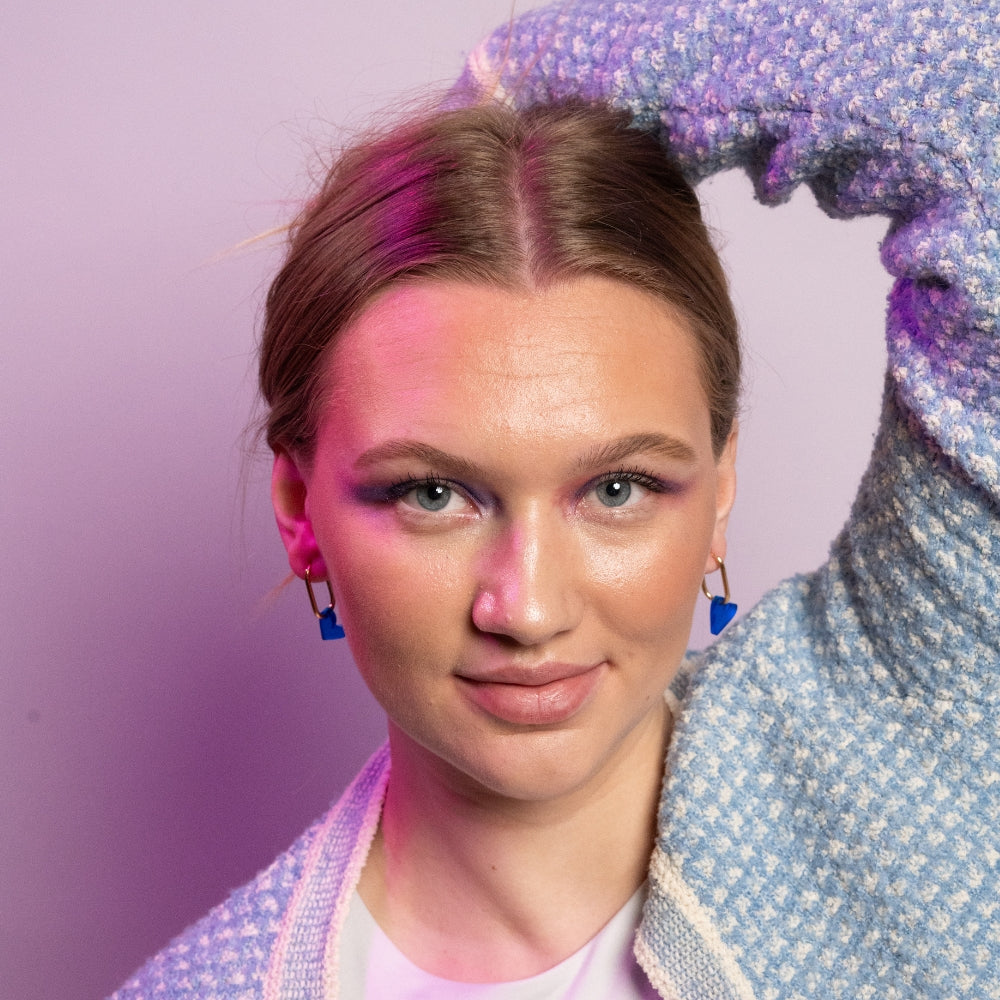 Acryl Ohrhänger Herz