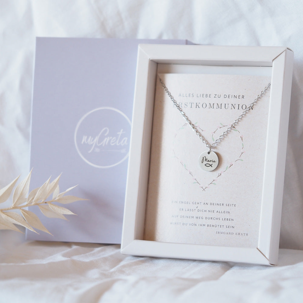 Edelstahlkette mit persönlicher Gravur