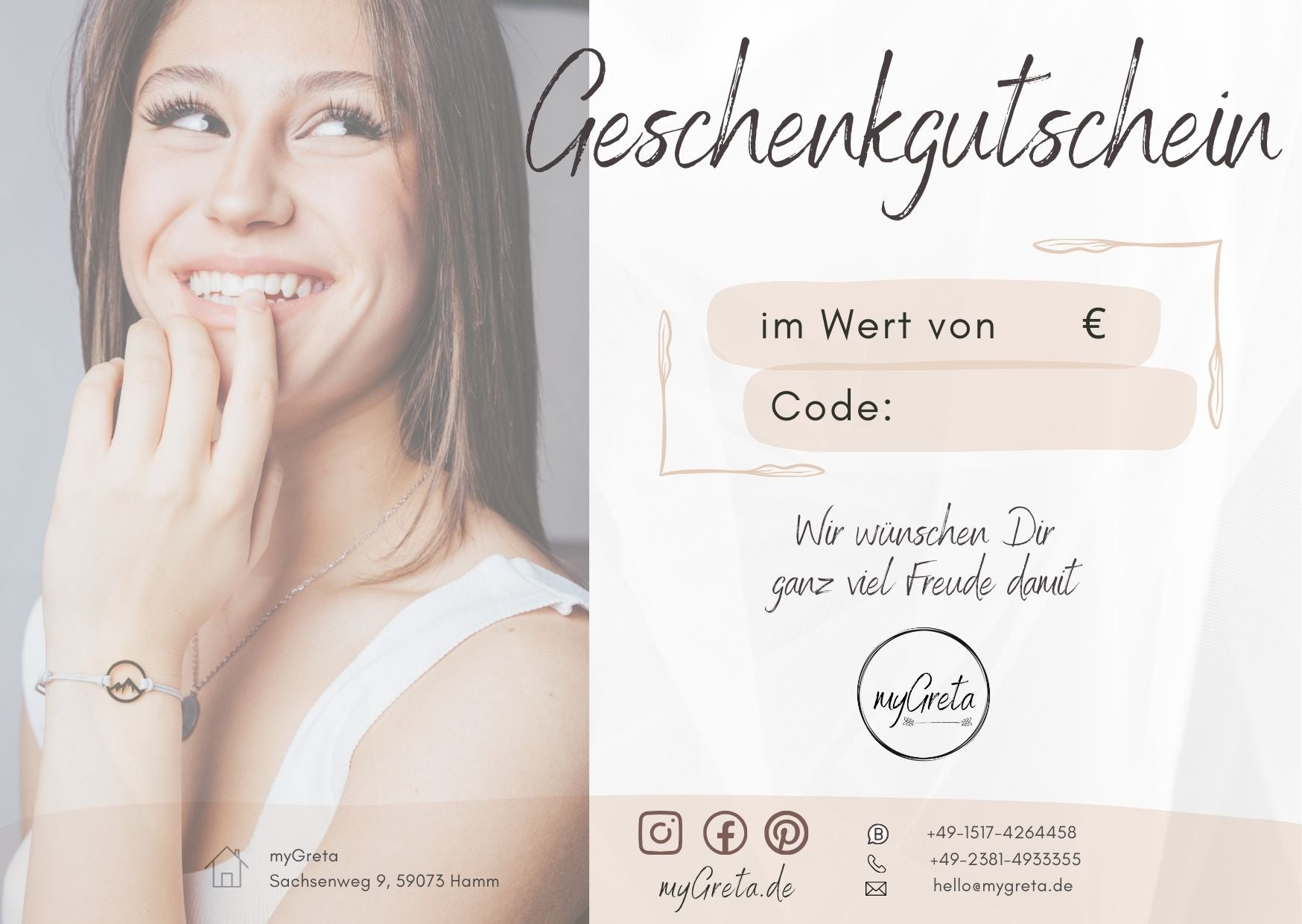 Geschenkgutschein digital