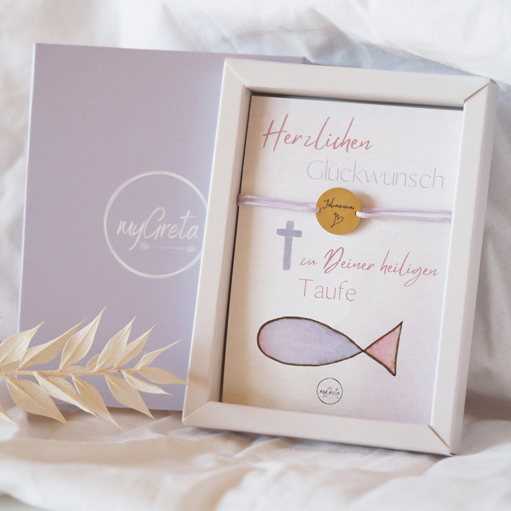 Armbändchen mit persönlicher Gravur