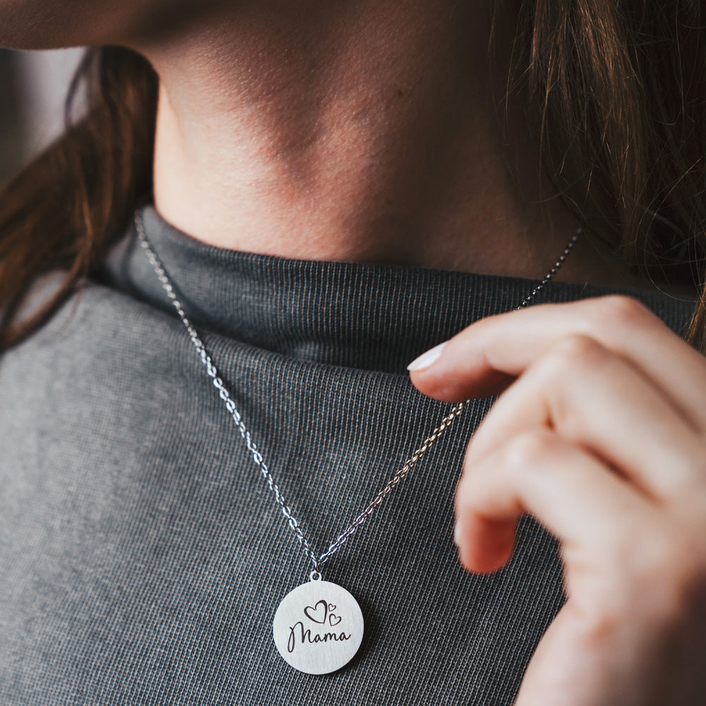 Personalisierte Halskette Mama