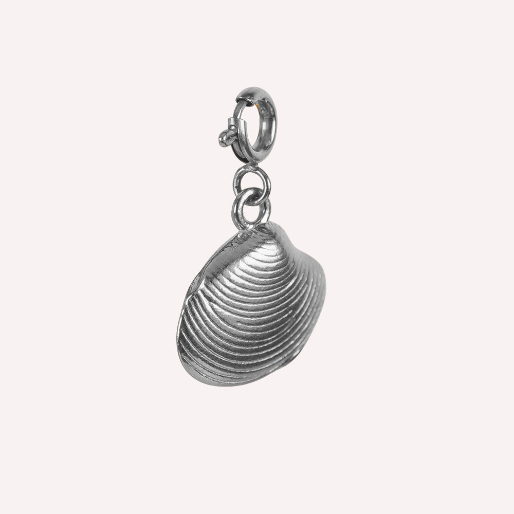 Edelstahl Anhänger für Armkettchen Muschel gold & silber