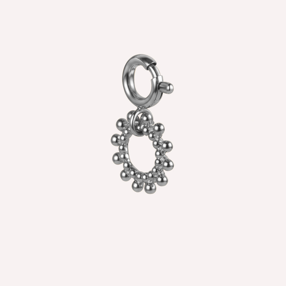 Edelstahl Anhänger für Armkettchen Ring gold & silber