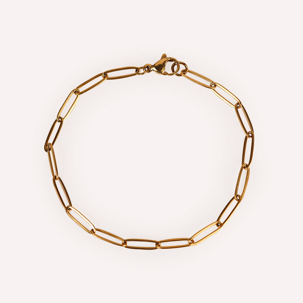 Edelstahl Glieder-Armkettchen gold & silber für Mix & Match Charms - Basic