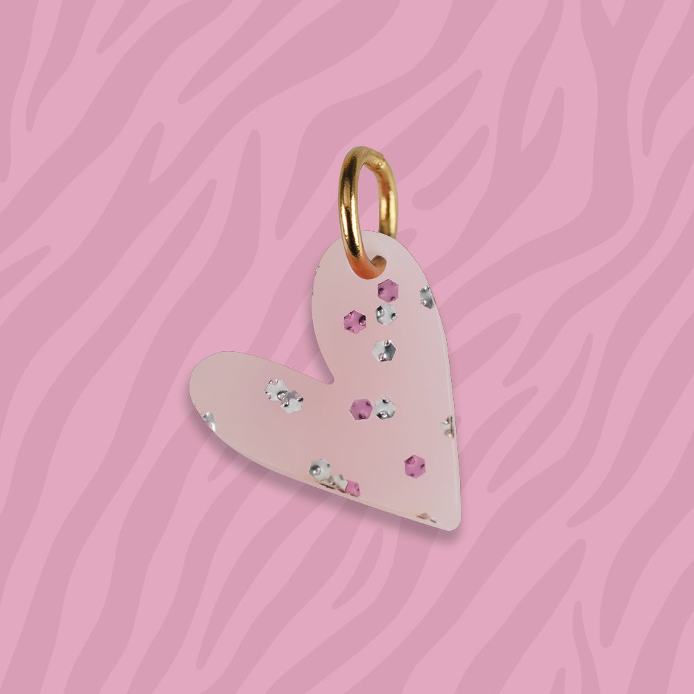 Herz Anhänger für Ketten verschiedene Muster aus Acryl Mix & Match - myGreta Charms