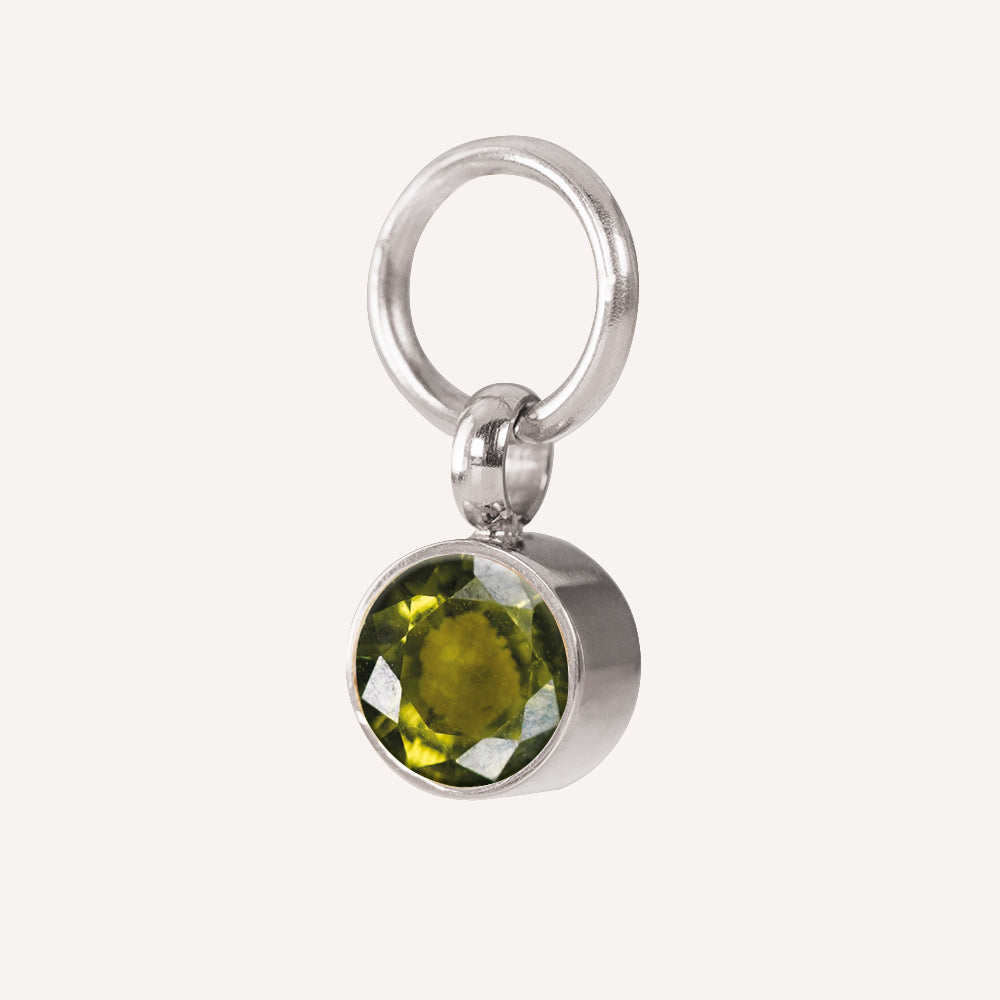 Edelstahl Anhänger Geburtsstein gold & silber für Mix & Match - myGreta Charms