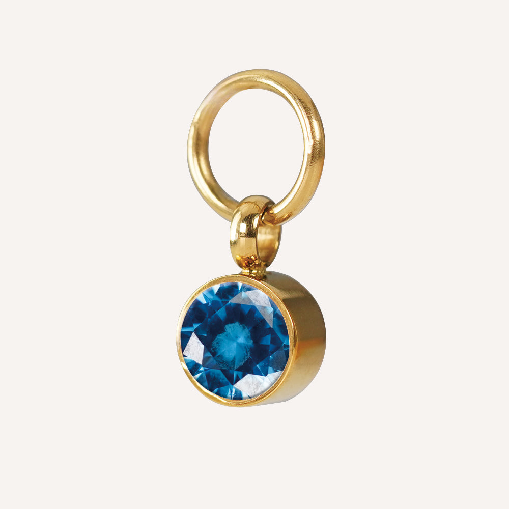 Edelstahl Anhänger Geburtsstein gold & silber für Mix & Match - myGreta Charms