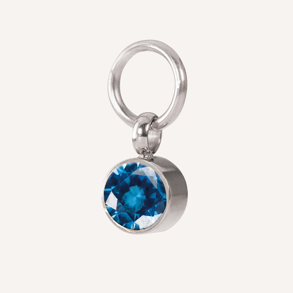 Edelstahl Anhänger Geburtsstein gold & silber für Mix & Match - myGreta Charms