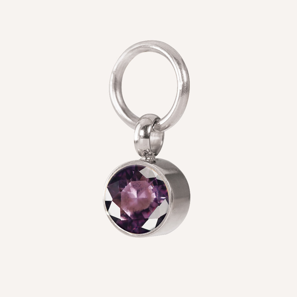 Edelstahl Anhänger Geburtsstein gold & silber für Mix & Match - myGreta Charms