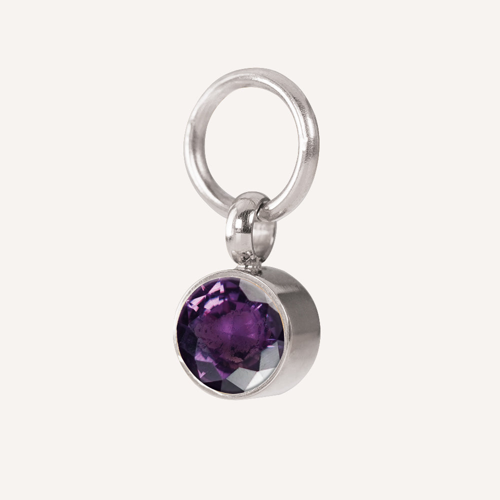 Edelstahl Anhänger Geburtsstein gold & silber für Mix & Match - myGreta Charms