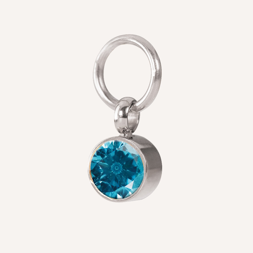Edelstahl Anhänger Geburtsstein gold & silber für Mix & Match - myGreta Charms