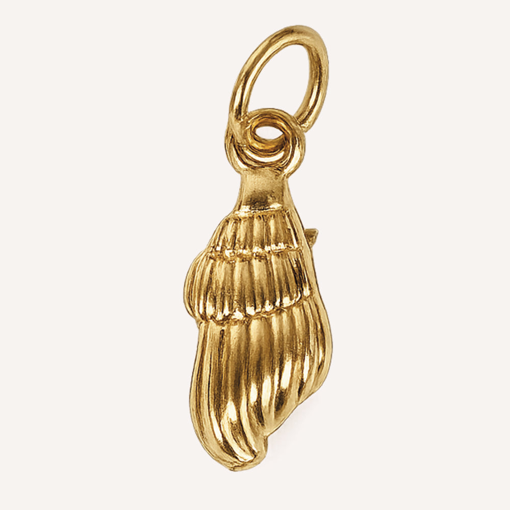 Edelstahl Anhänger Muschel Meeresschnecke gold & silber für Mix & Match - myGreta Charms