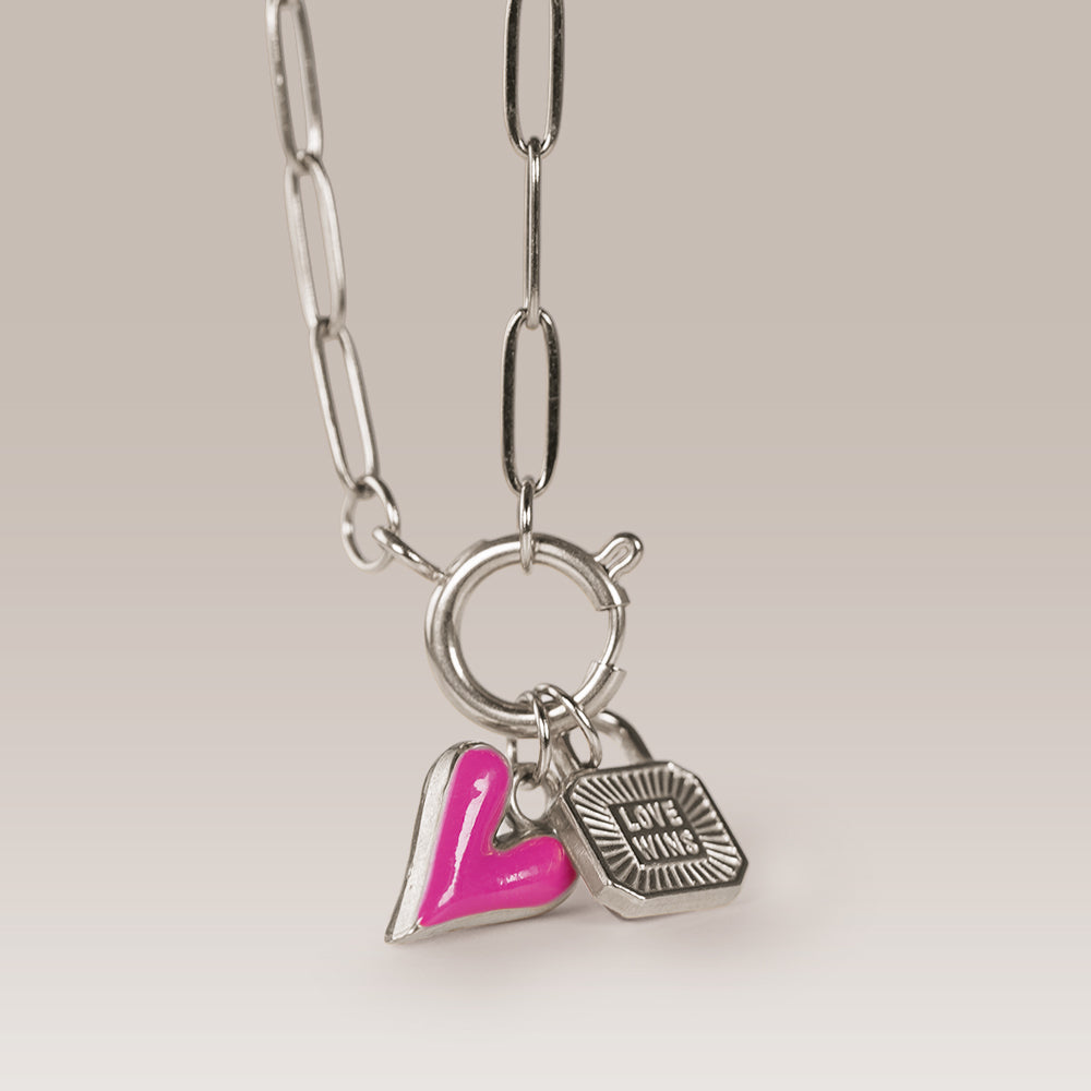 Edelstahl Gliederkette gold & silber für Charms Mix & Match - myGreta Basic Paperclip