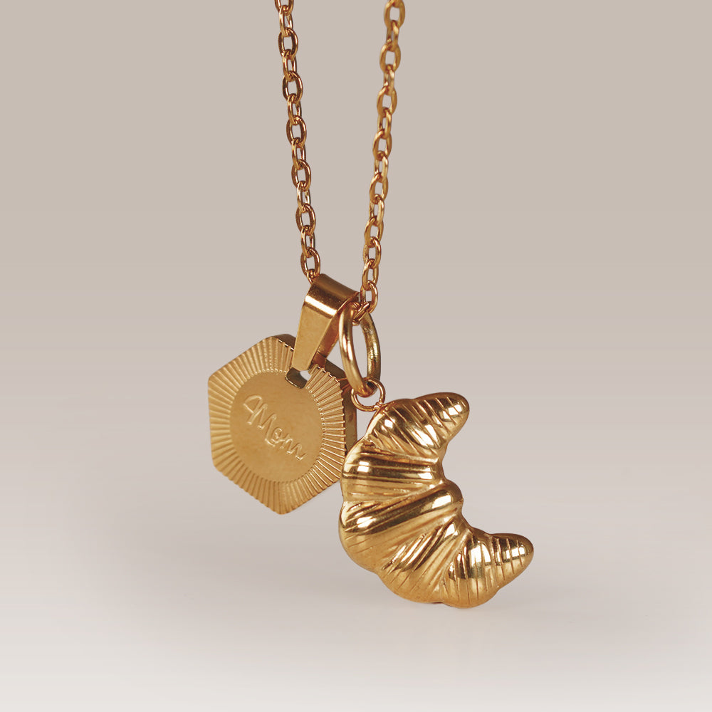 Edelstahl Anhänger MOM gold & silber für Mix & Match - myGreta Charms
