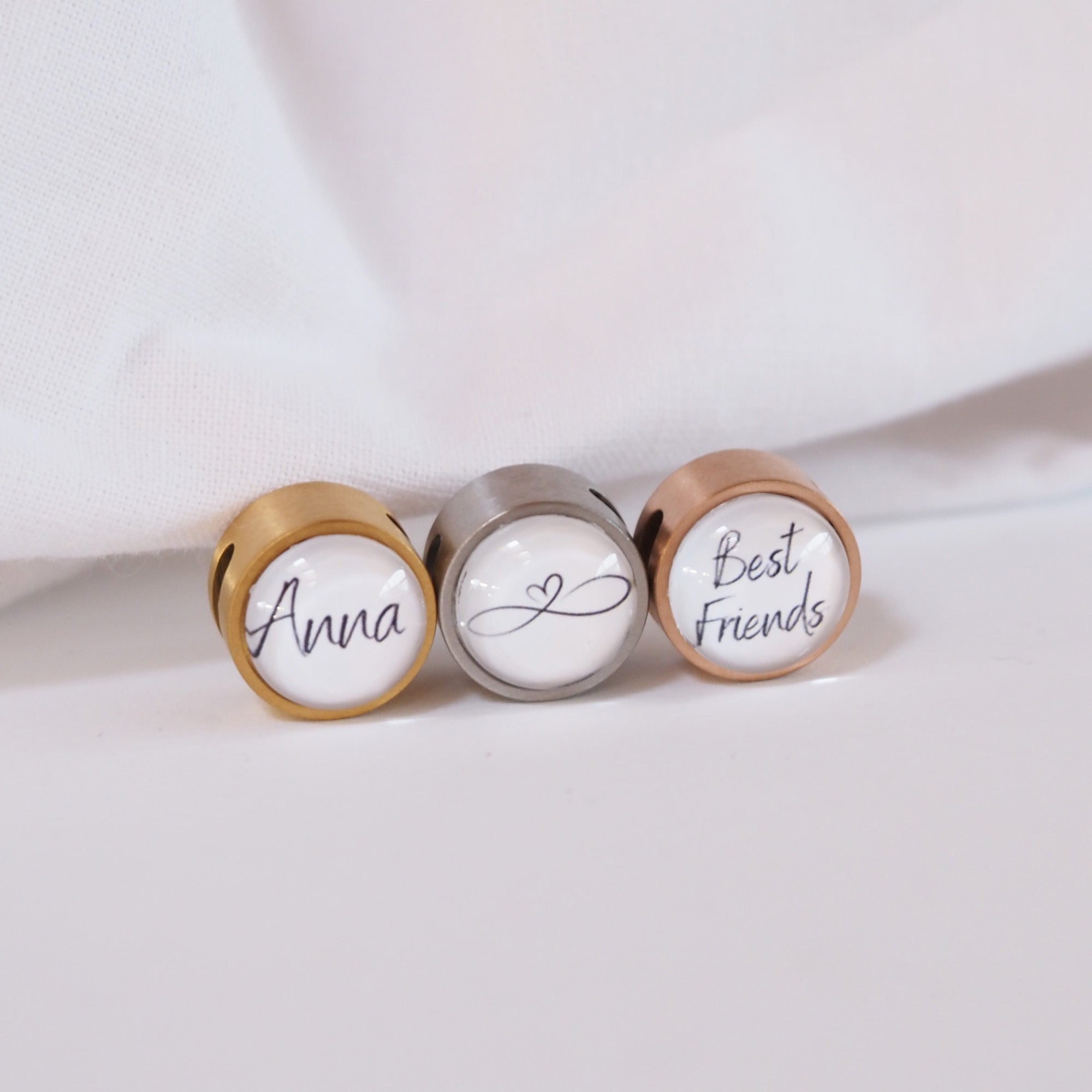 Einzelne Schiebeperle