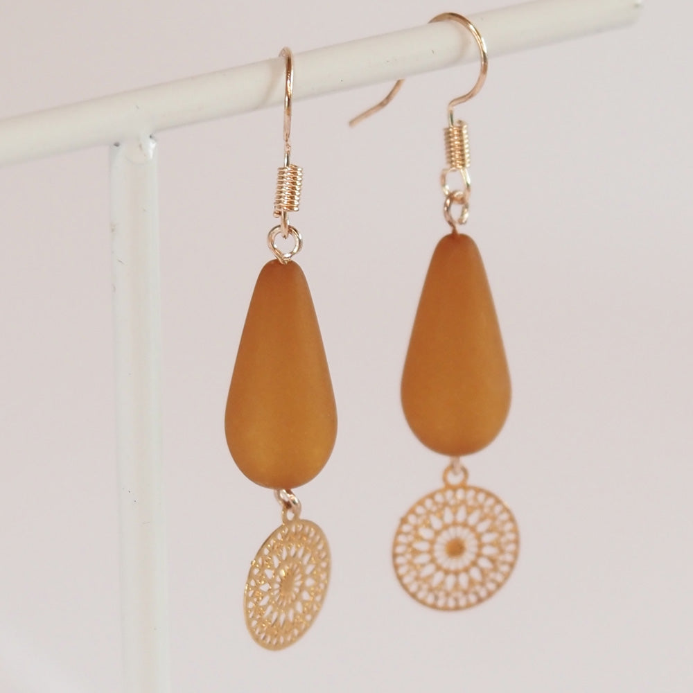Boho Ohrhänger gold