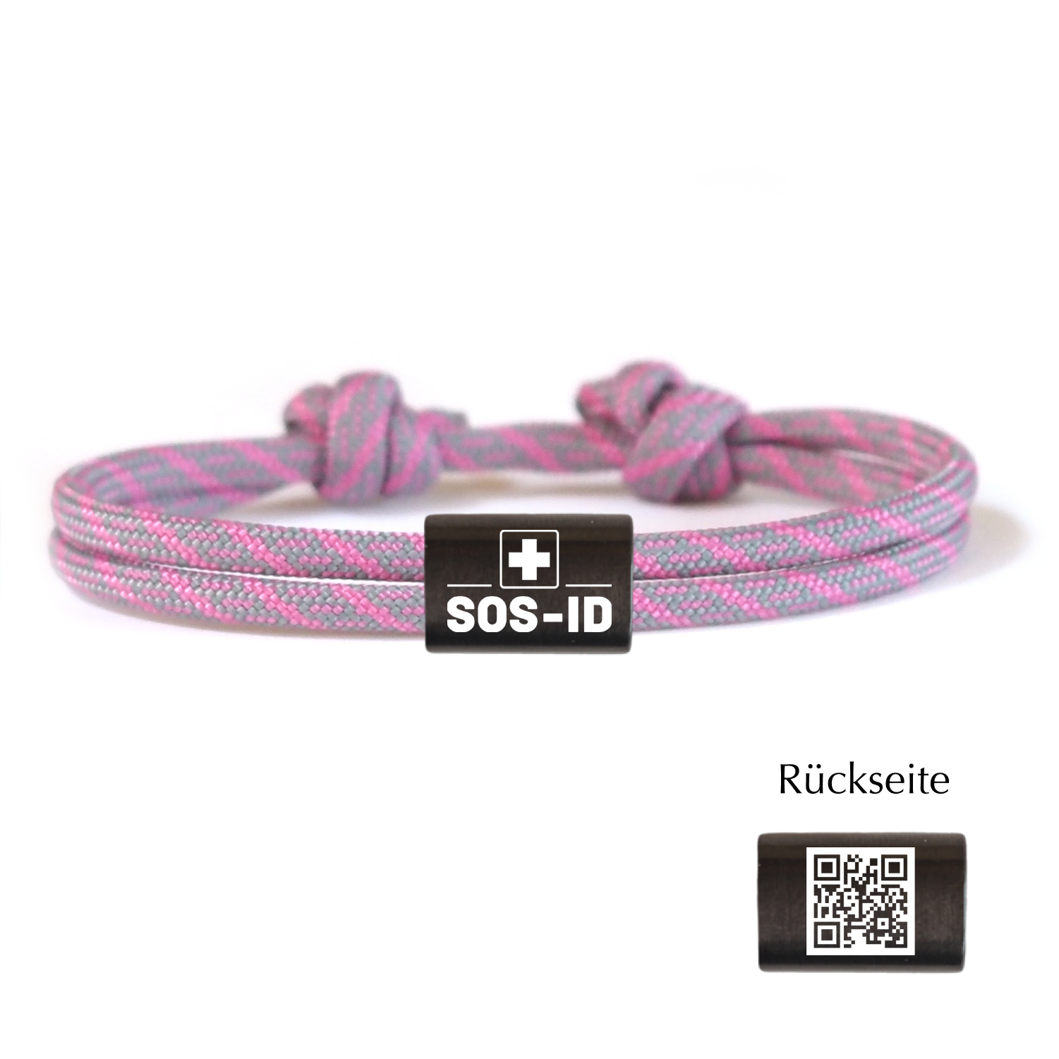 SOS-ID Notfall Segeltauarmband EXCLUSIVE