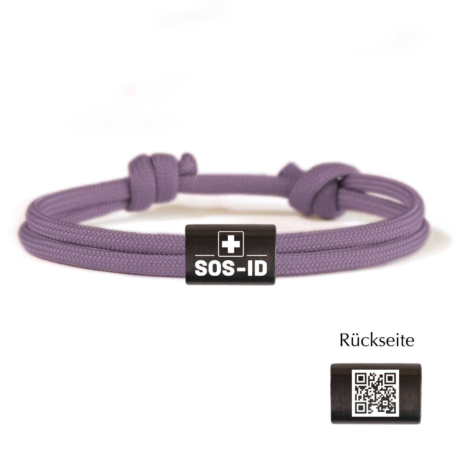 SOS-ID Notfall Segeltauarmband EXCLUSIVE