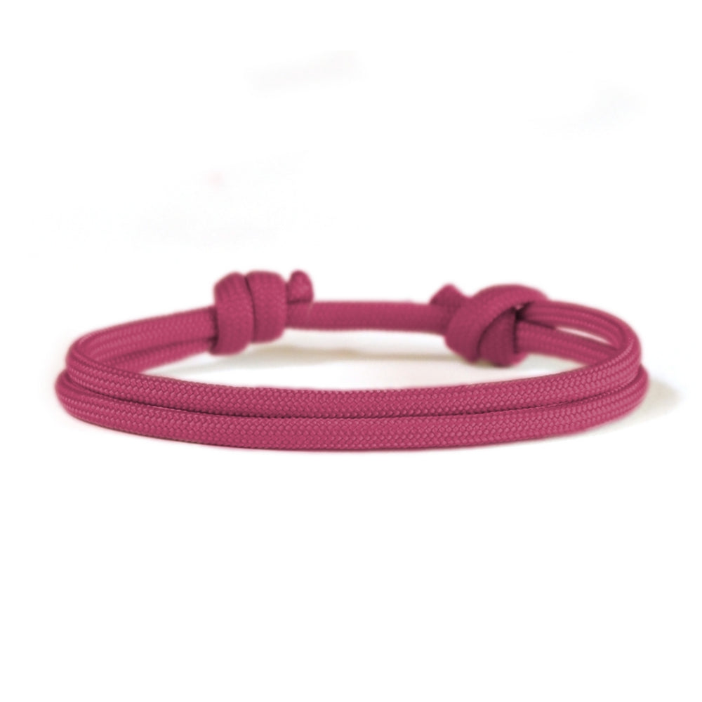 Segeltauarmband Aubergine