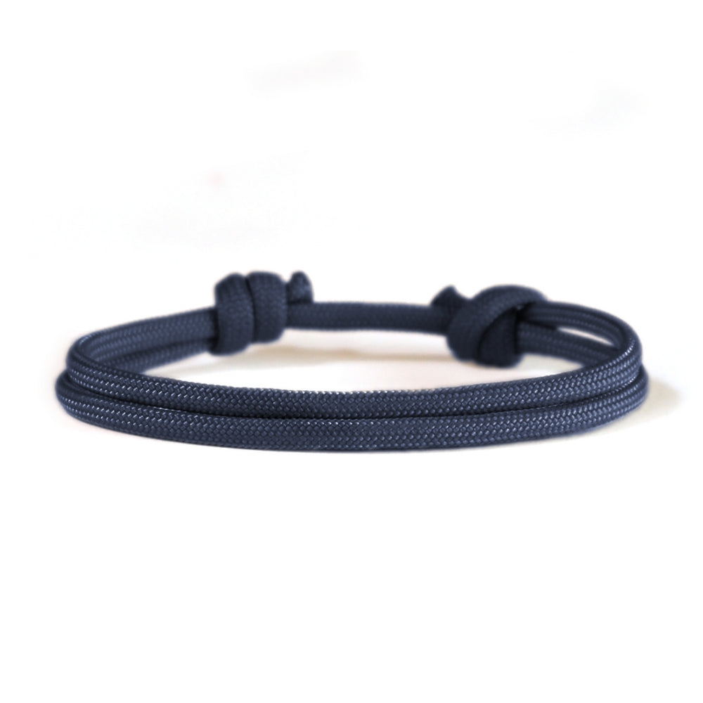 Segeltauarmband Dunkelblau