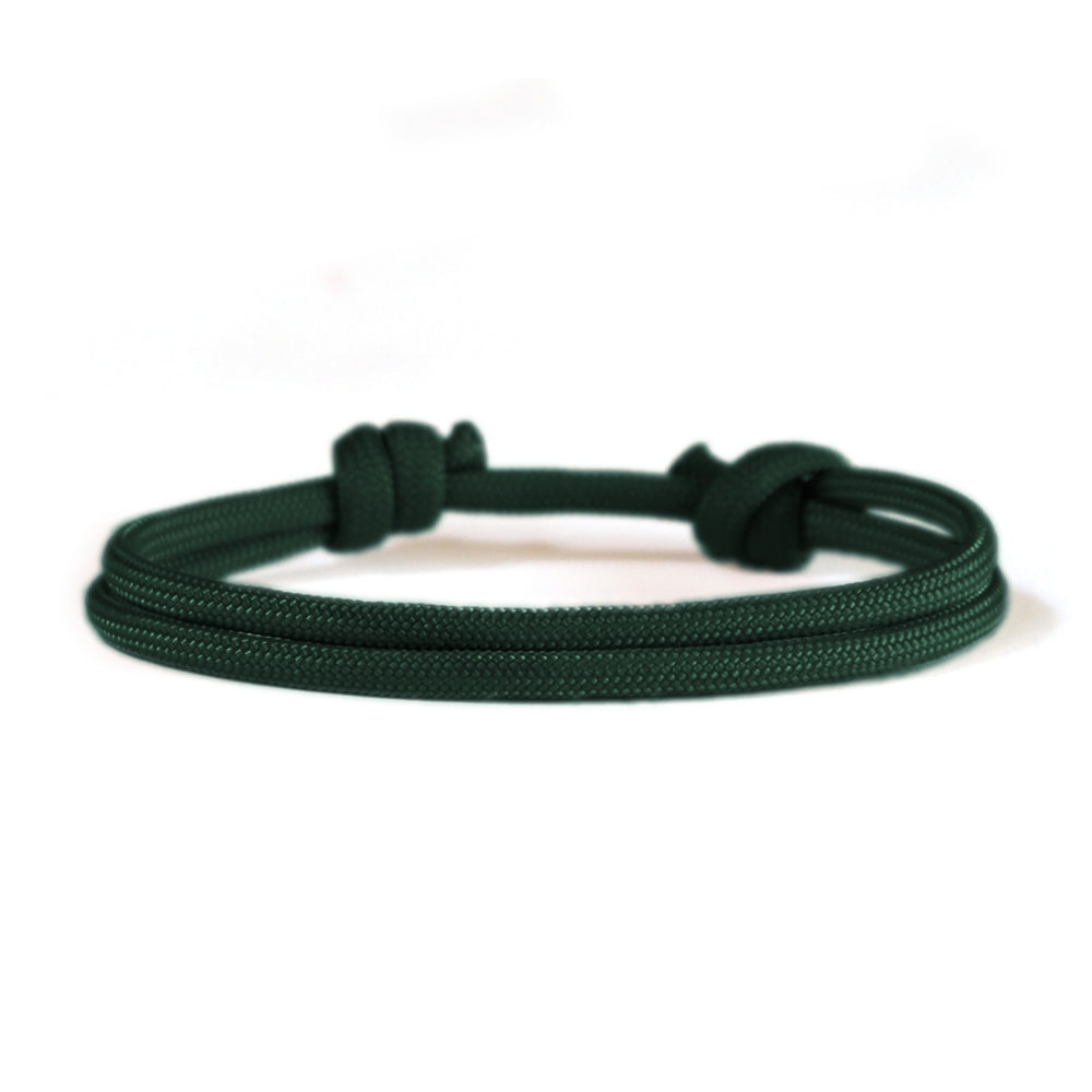 Segeltauarmband Dunkelgrün