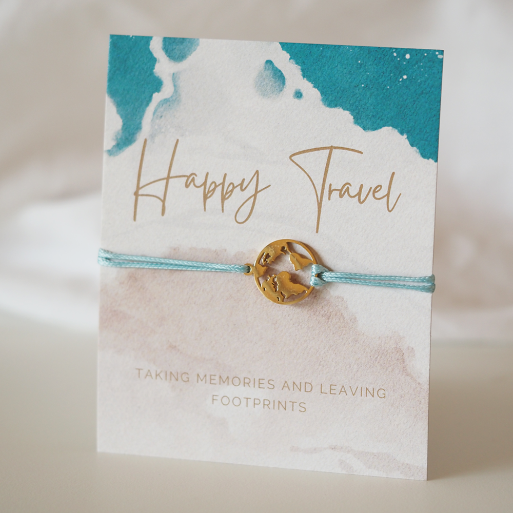 Happy Travel Armband