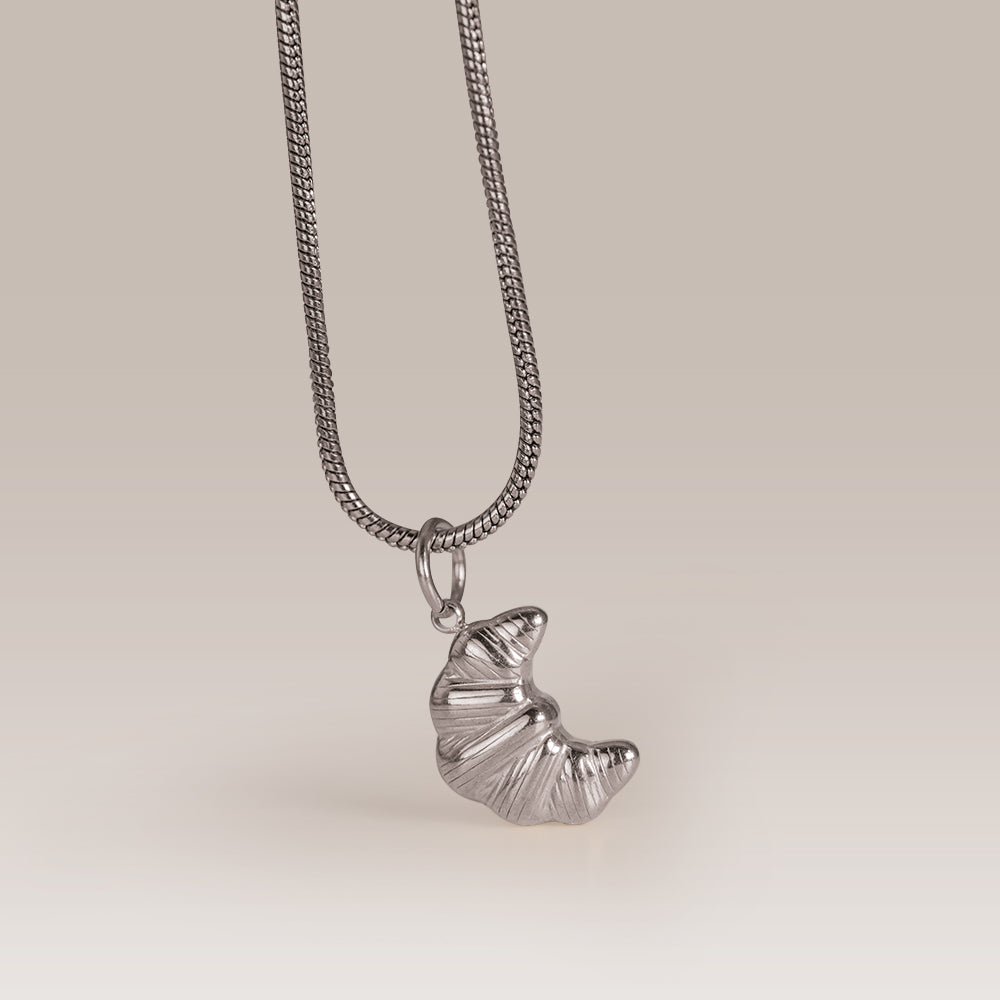 Croissant Kette aus Edelstahl in Gold & Silber – French Chic für jeden Tag