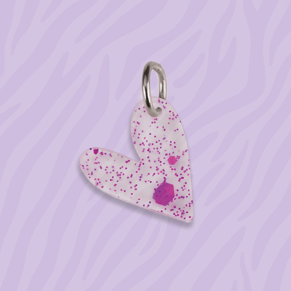 Herz Anhänger für Ketten verschiedene Muster aus Acryl Mix & Match - myGreta Charms
