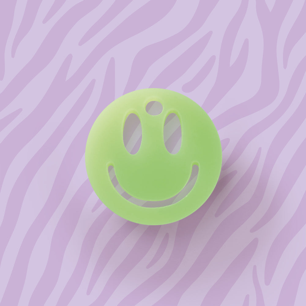 Smiley Anhänger für Ohrring Neon verschiedene Farben aus Acryl Mix & Match - myGreta Charms