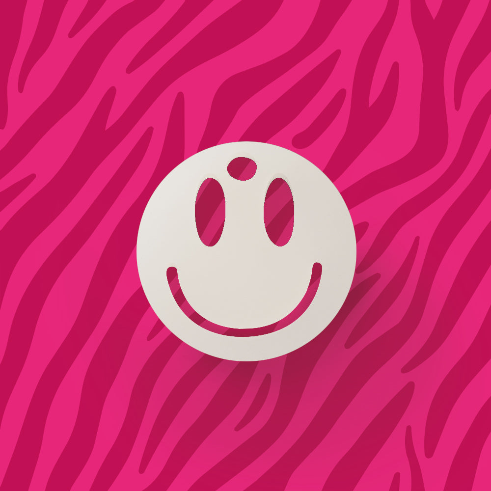 Smiley Anhänger für Ohrring Uni verschiedene Farben aus Acryl Mix & Match - myGreta Charms