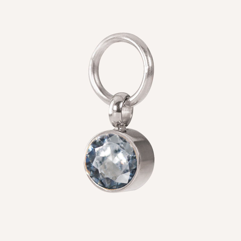 Edelstahl Anhänger Geburtsstein gold & silber für Mix & Match - myGreta Charms