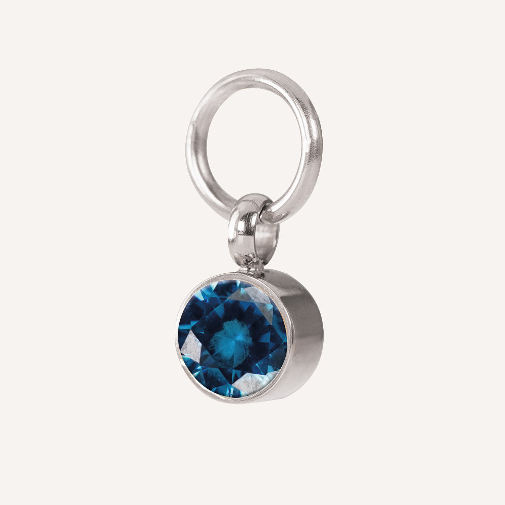 Edelstahl Anhänger Geburtsstein gold & silber für Mix & Match - myGreta Charms