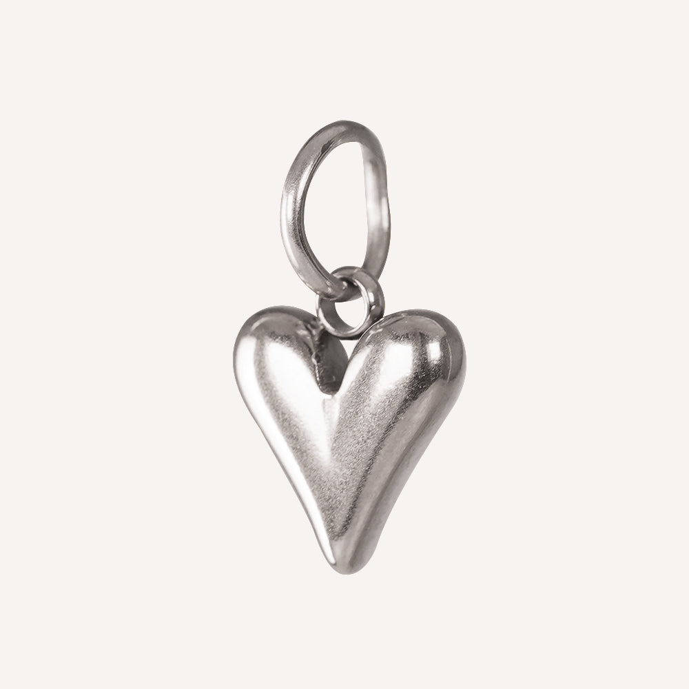 Edelstahl Anhänger Herz gold & silber für Mix & Match - myGreta Charms