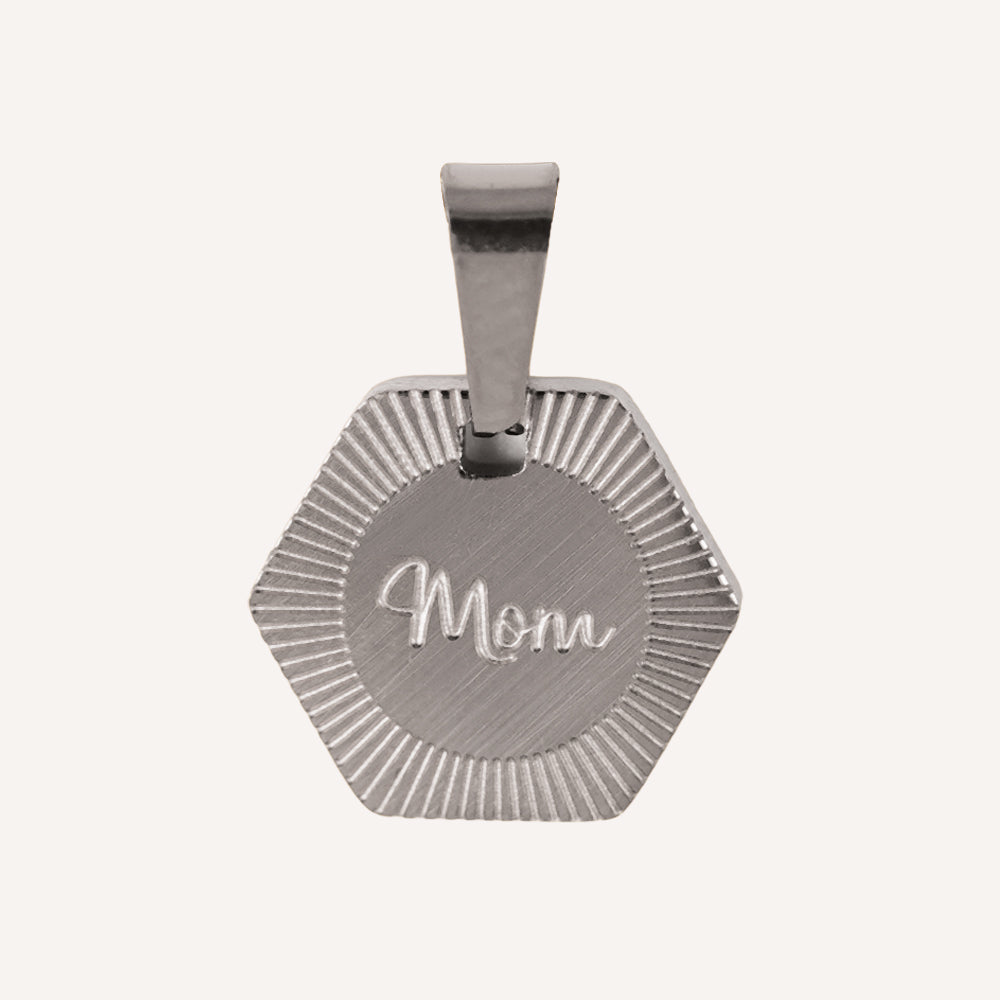 Edelstahl Anhänger MOM gold & silber für Mix & Match - myGreta Charms