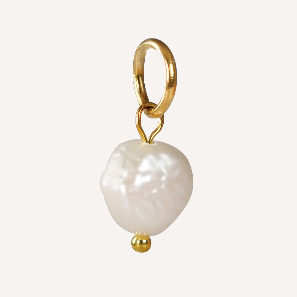 Edelstahl Anhänger Perle gold & silber für Mix & Match - myGreta Charms