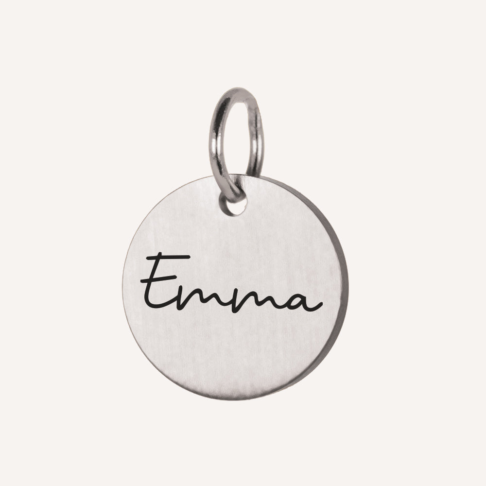 Edelstahl Anhänger mit Namen personalisiert gold & silber für Mix & Match - myGreta Charms