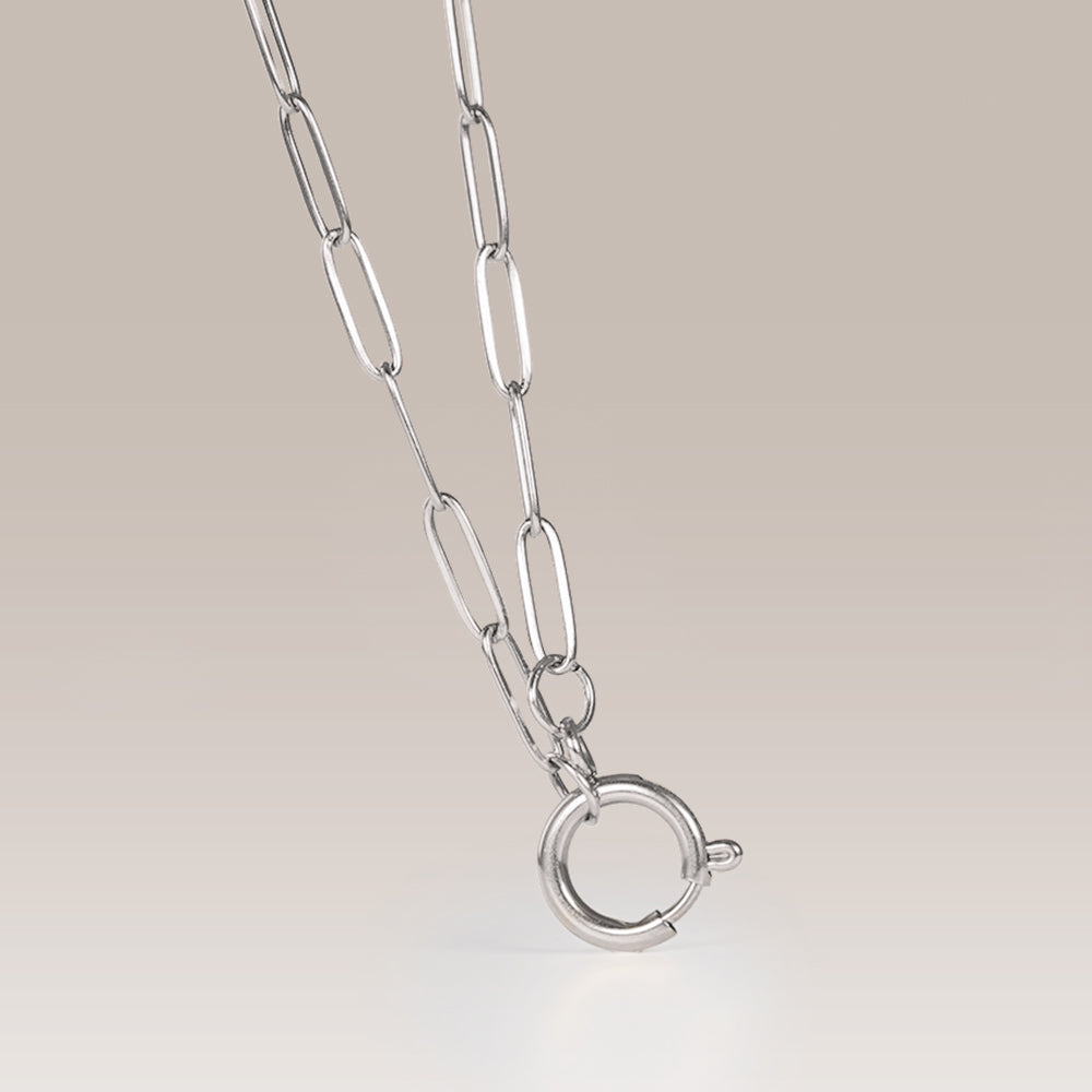 Edelstahl Gliederkette gold & silber für Charms Mix & Match - myGreta Basic Paperclip