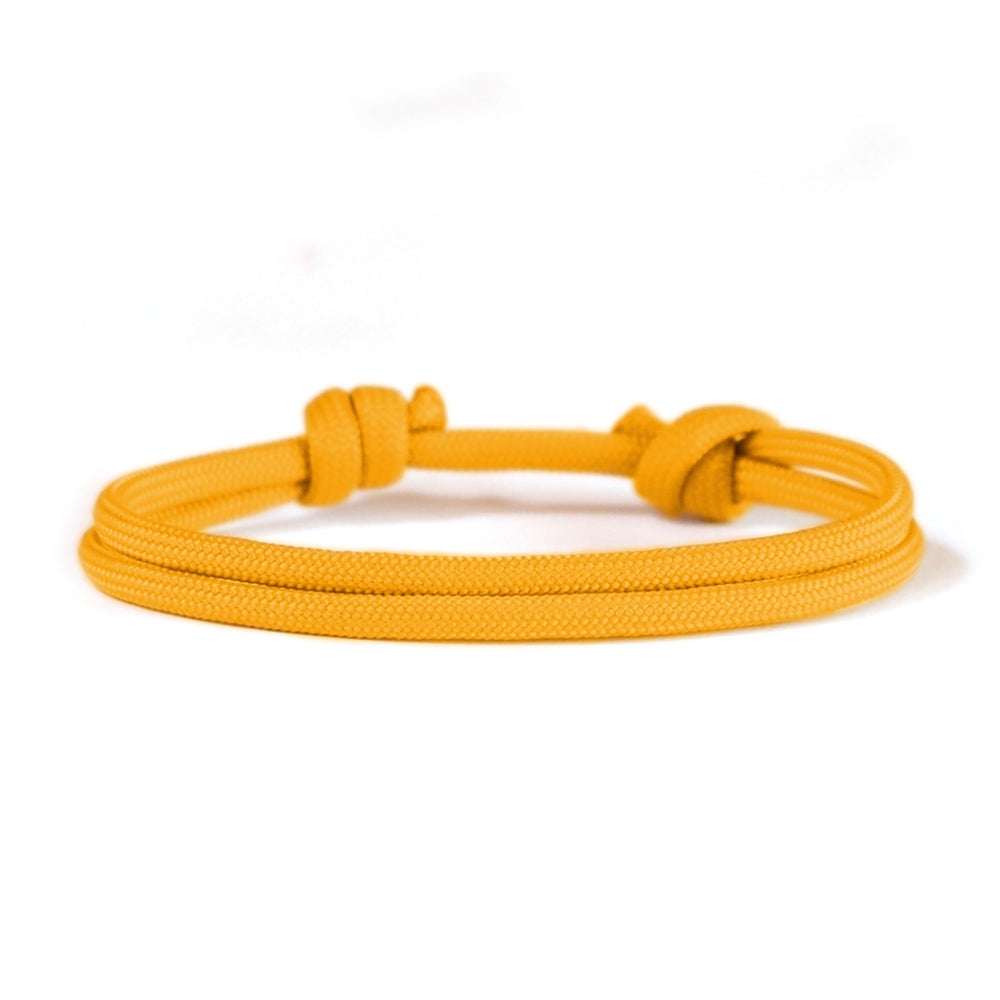 Segeltauarmband Senfgelb