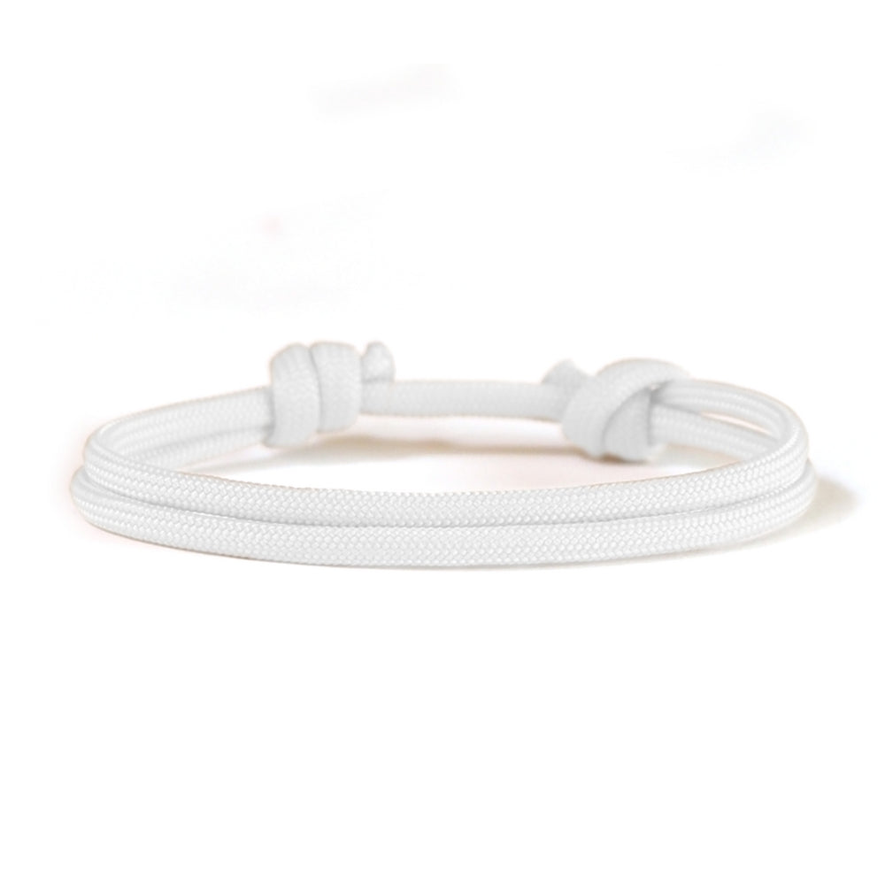 Segeltauarmband Weiß