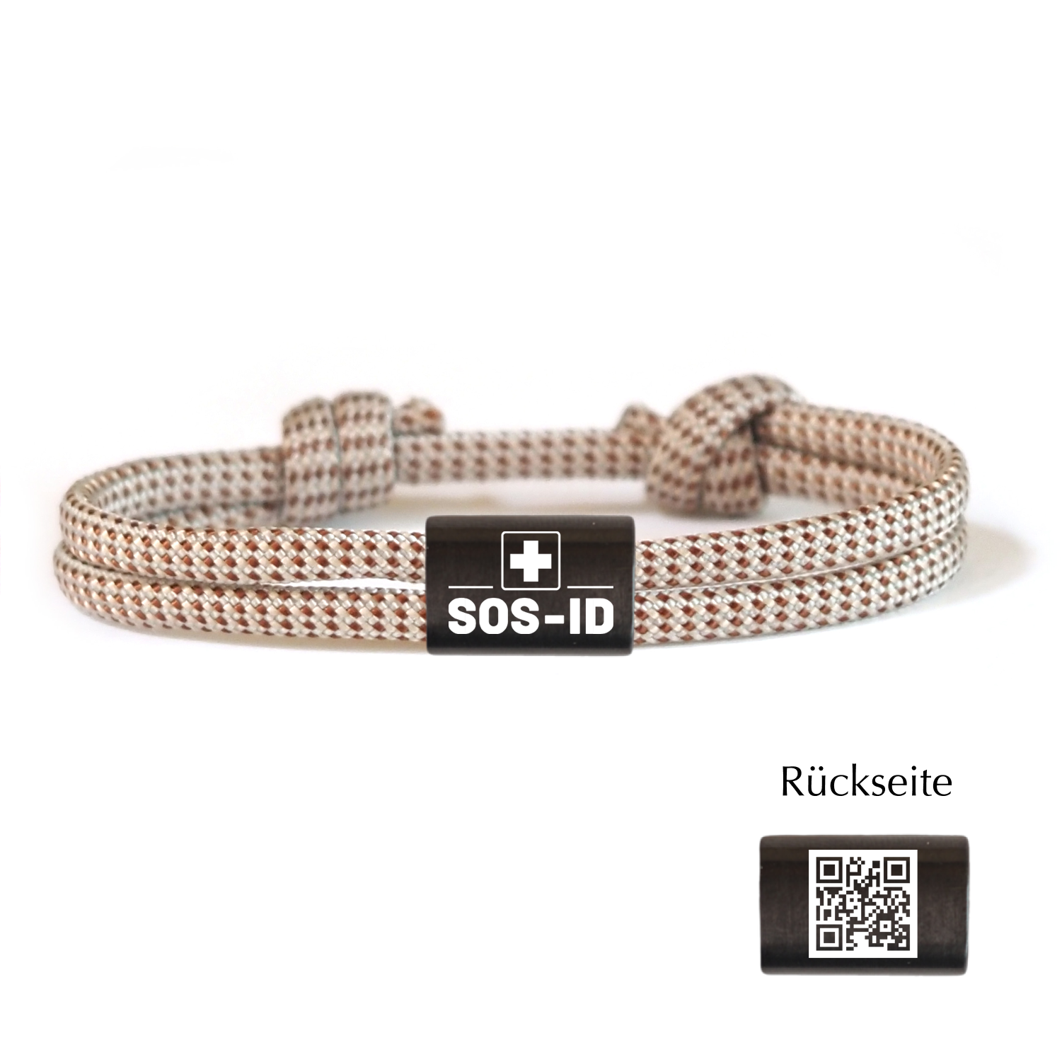 SOS-ID Segeltauarmband EXCLUSIVE