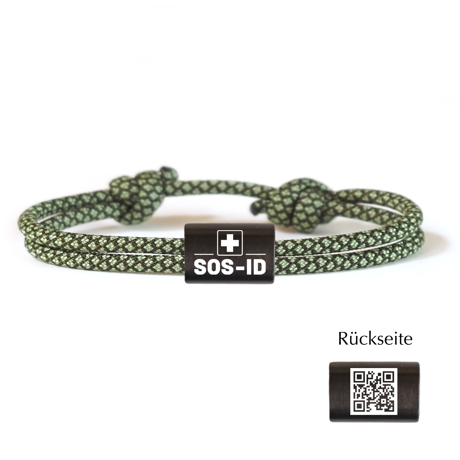 SOS-ID Segeltauarmband EXCLUSIVE