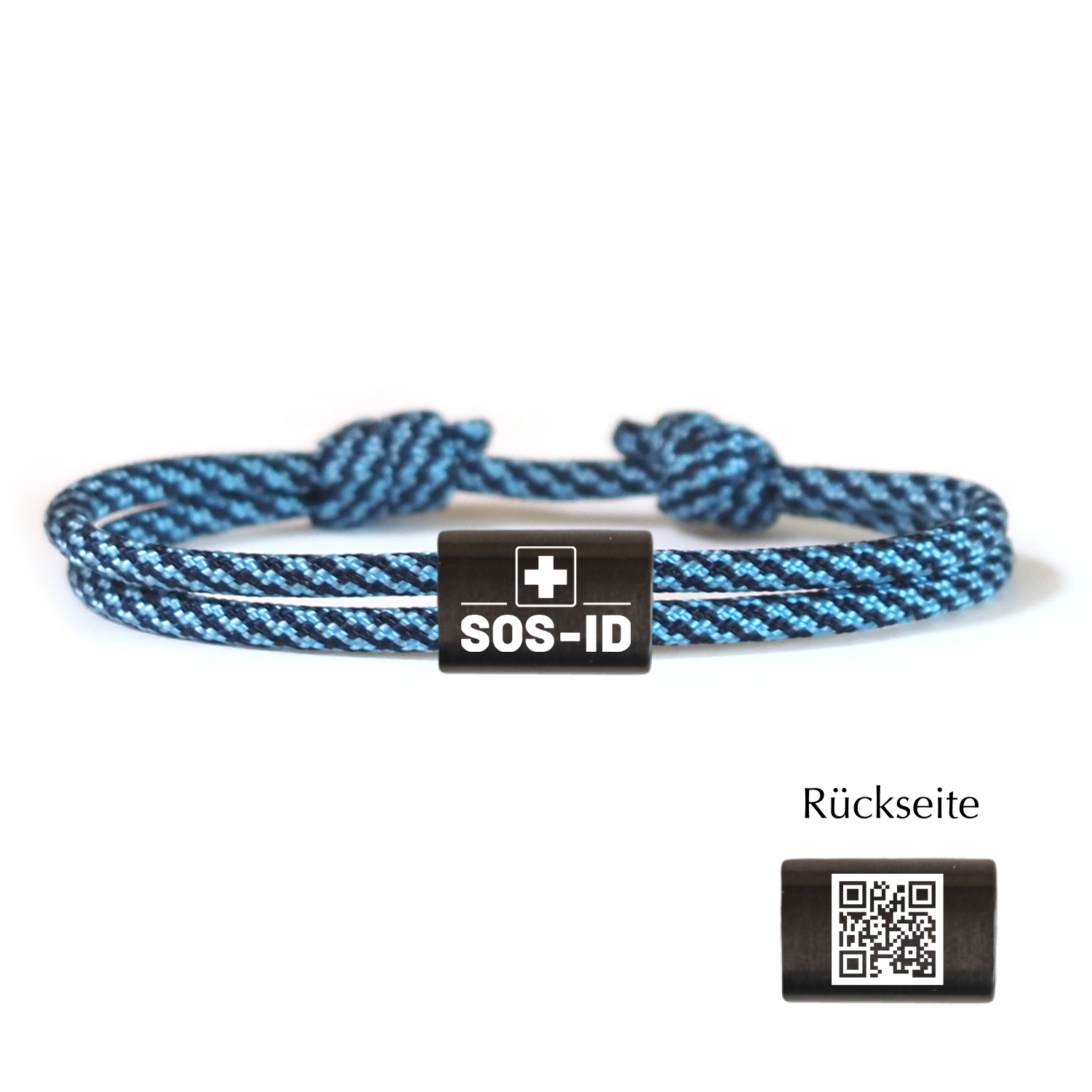 SOS-ID Segeltauarmband EXCLUSIVE