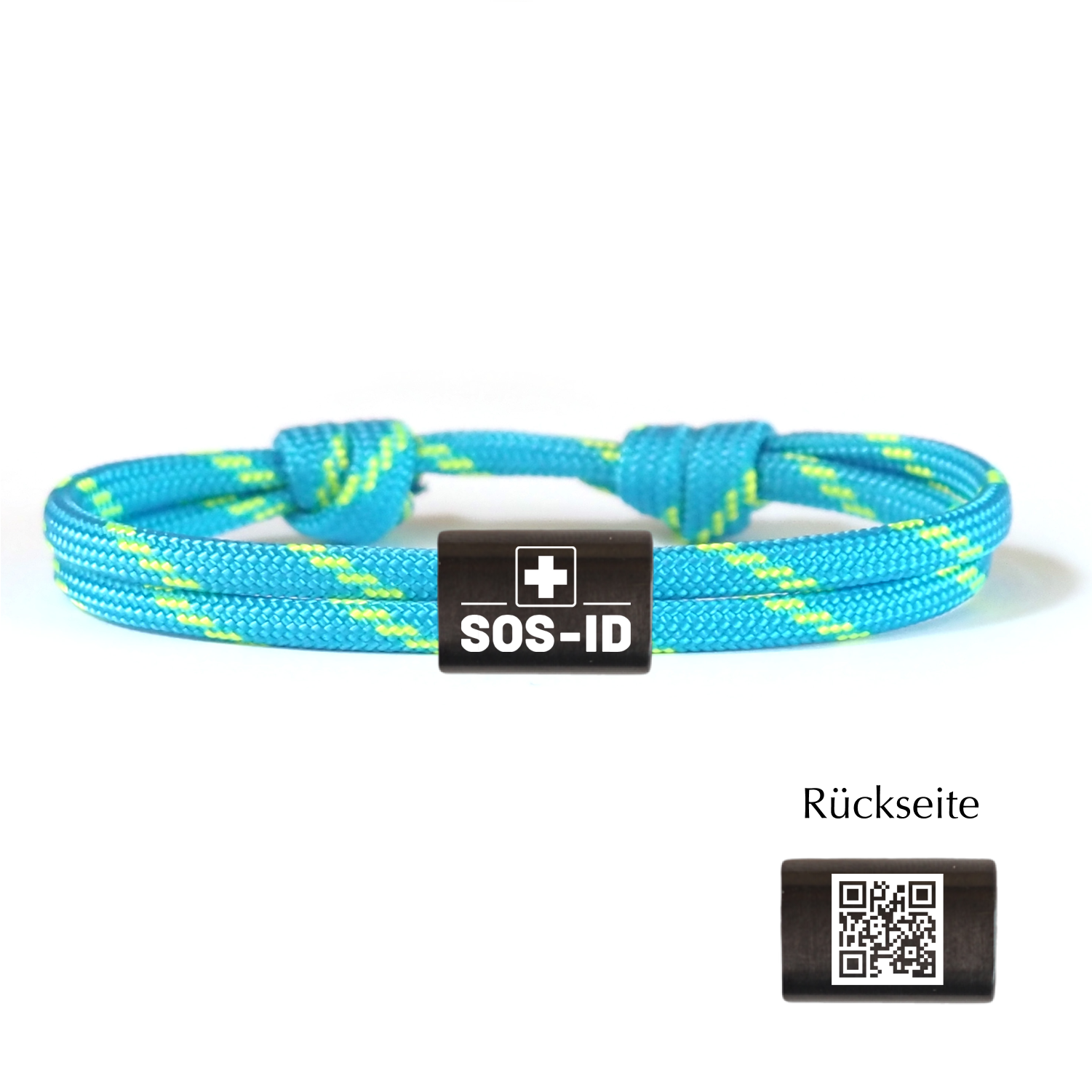 SOS-ID Segeltauarmband EXCLUSIVE