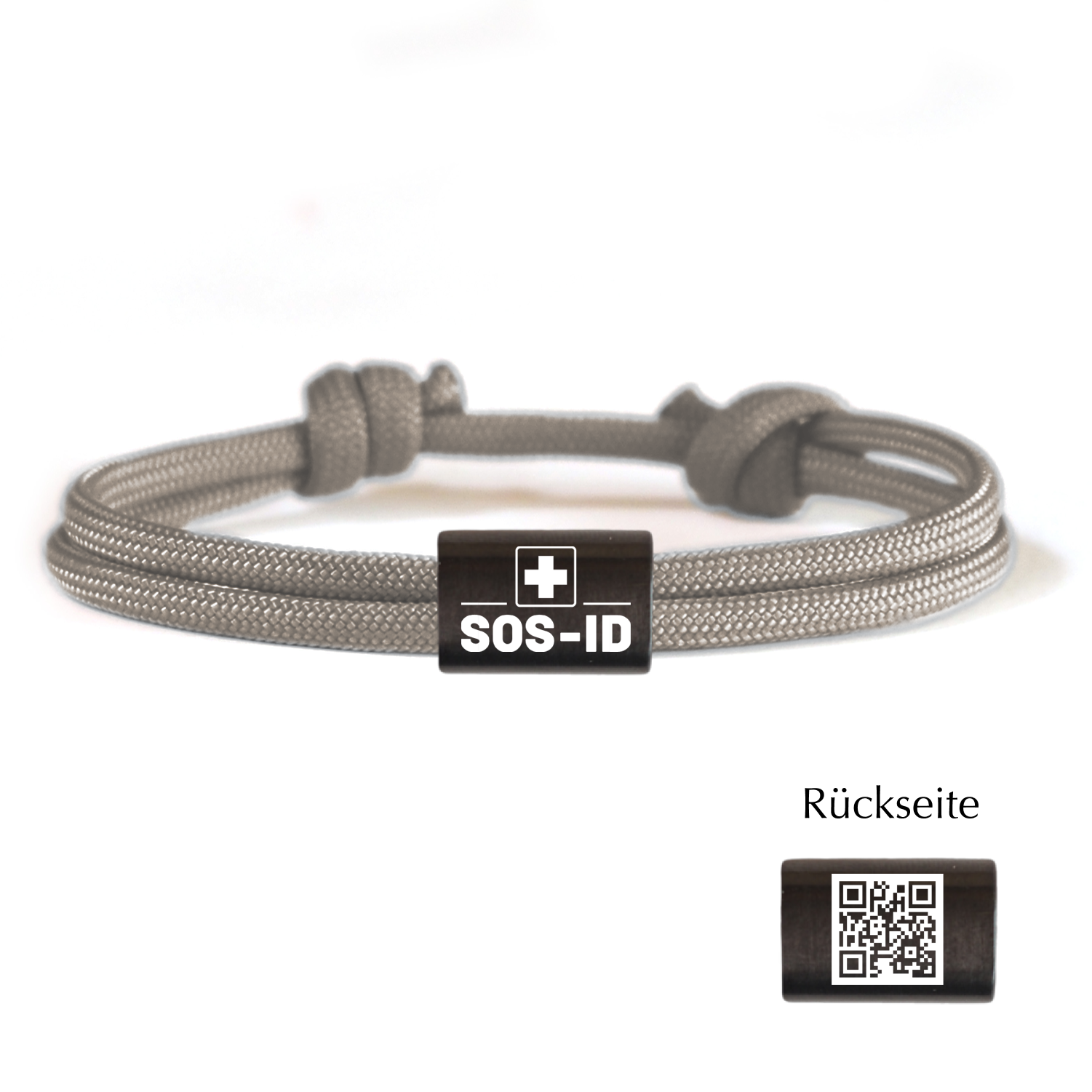 SOS-ID Segeltauarmband EXCLUSIVE